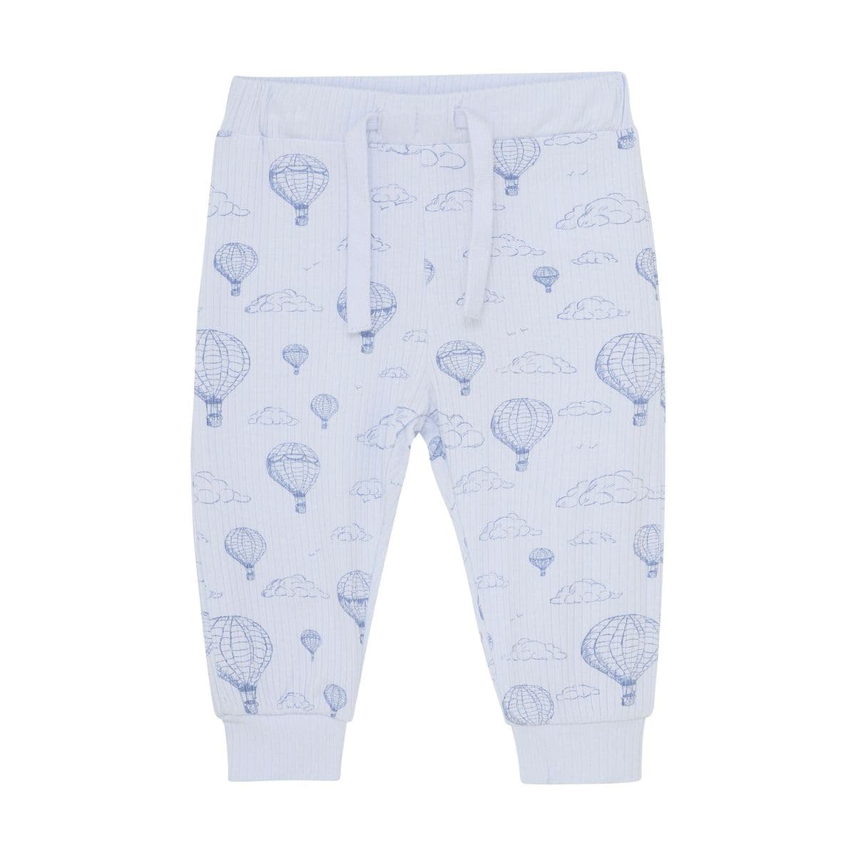 En Fant Pants Rib AOP Arctic Ice (80 / 1 år)
