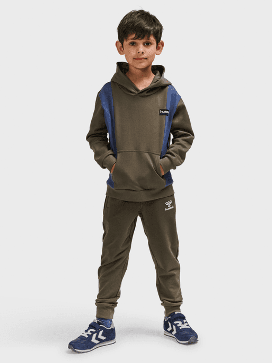 Hummel Allton Hoodie Major Brown (110 / 4-5 år)
