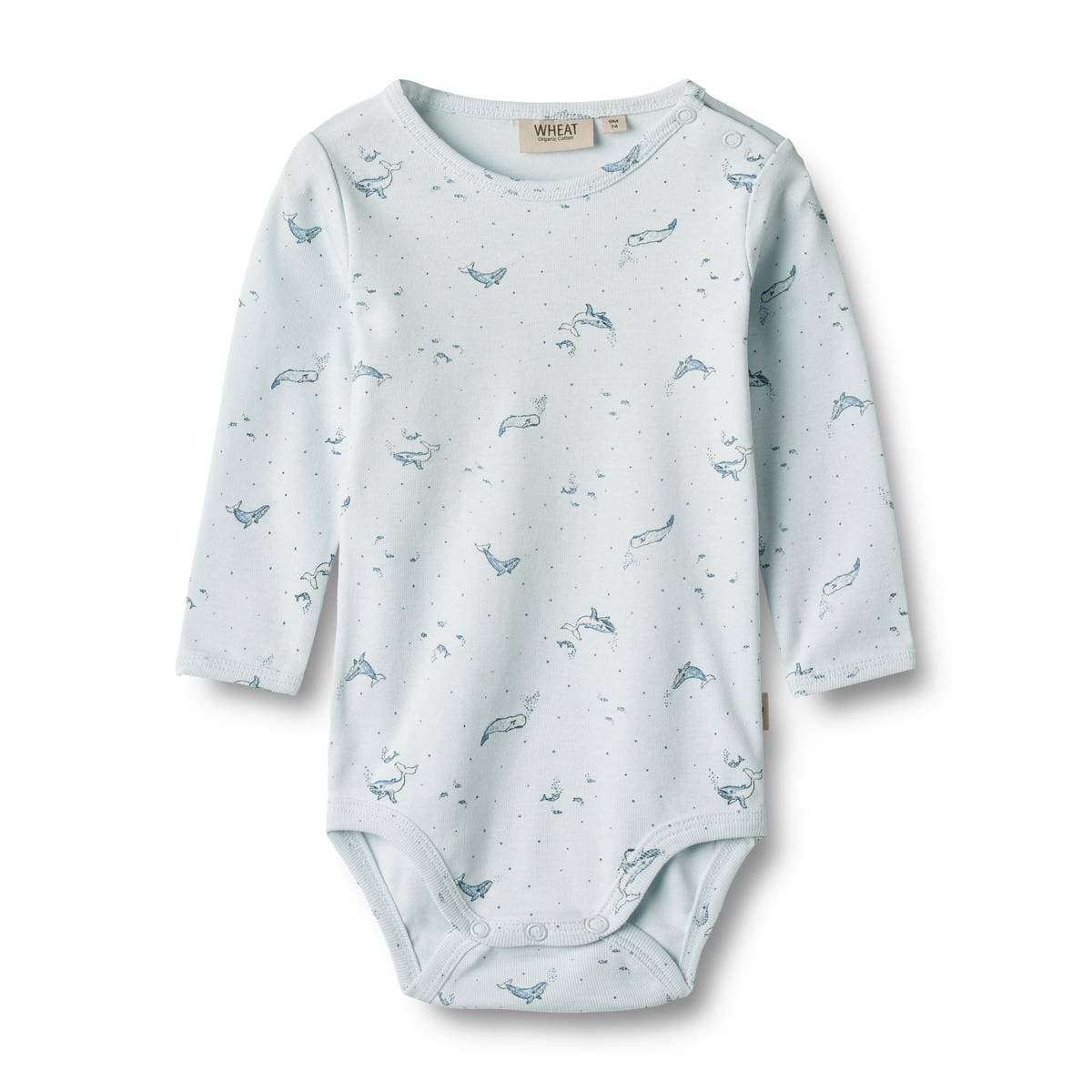 Wheat Body Berti Light Blue Whales (50 / 0-1 mnd)