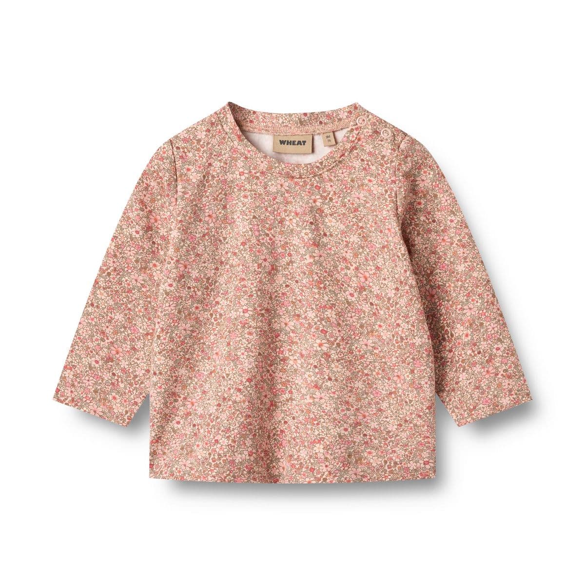 Wheat Genser Manna Rose Dust Flower Meadow (98 /3 år)