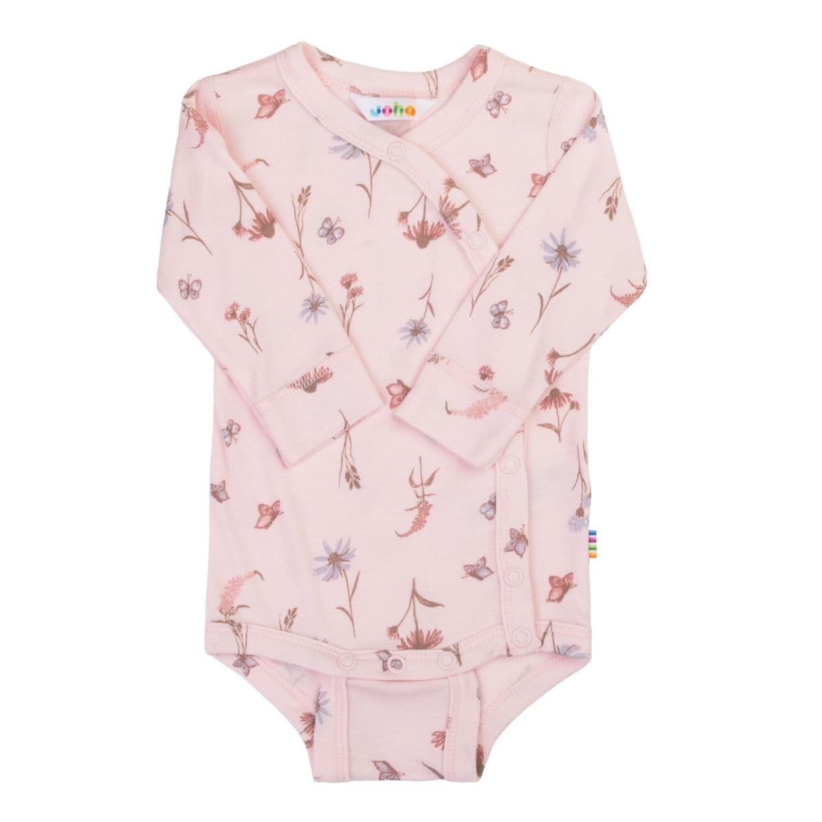 Joha Omslagsbody Bambus Rosa Bloom (70 / 8-9 mnd)