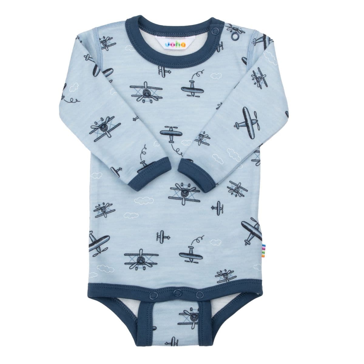 Joha Ull Bambus Body Fly Blå (90 / 1,5-2 år)