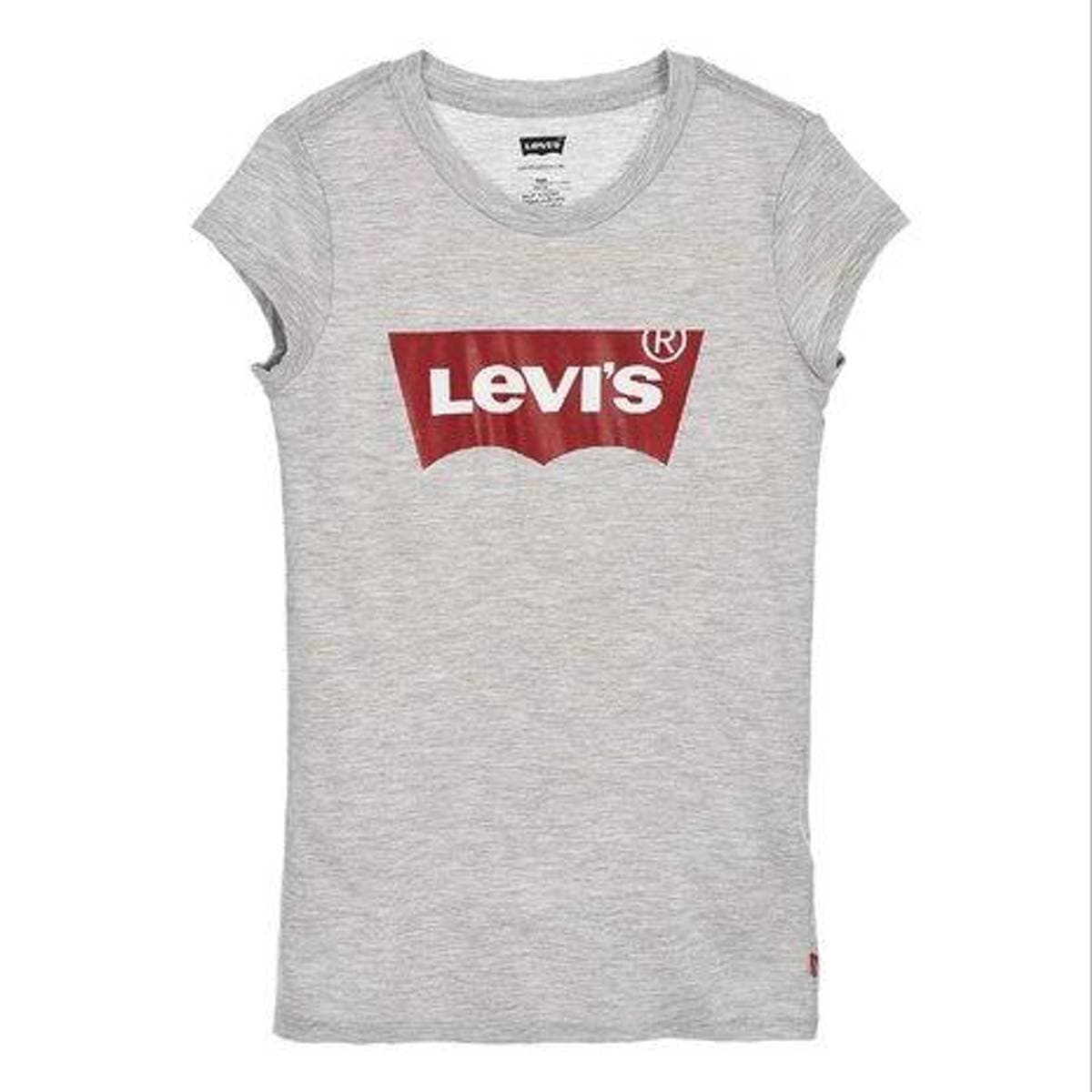 Grå Levis SS Knit Top T-skjorte (110 / 5 år)