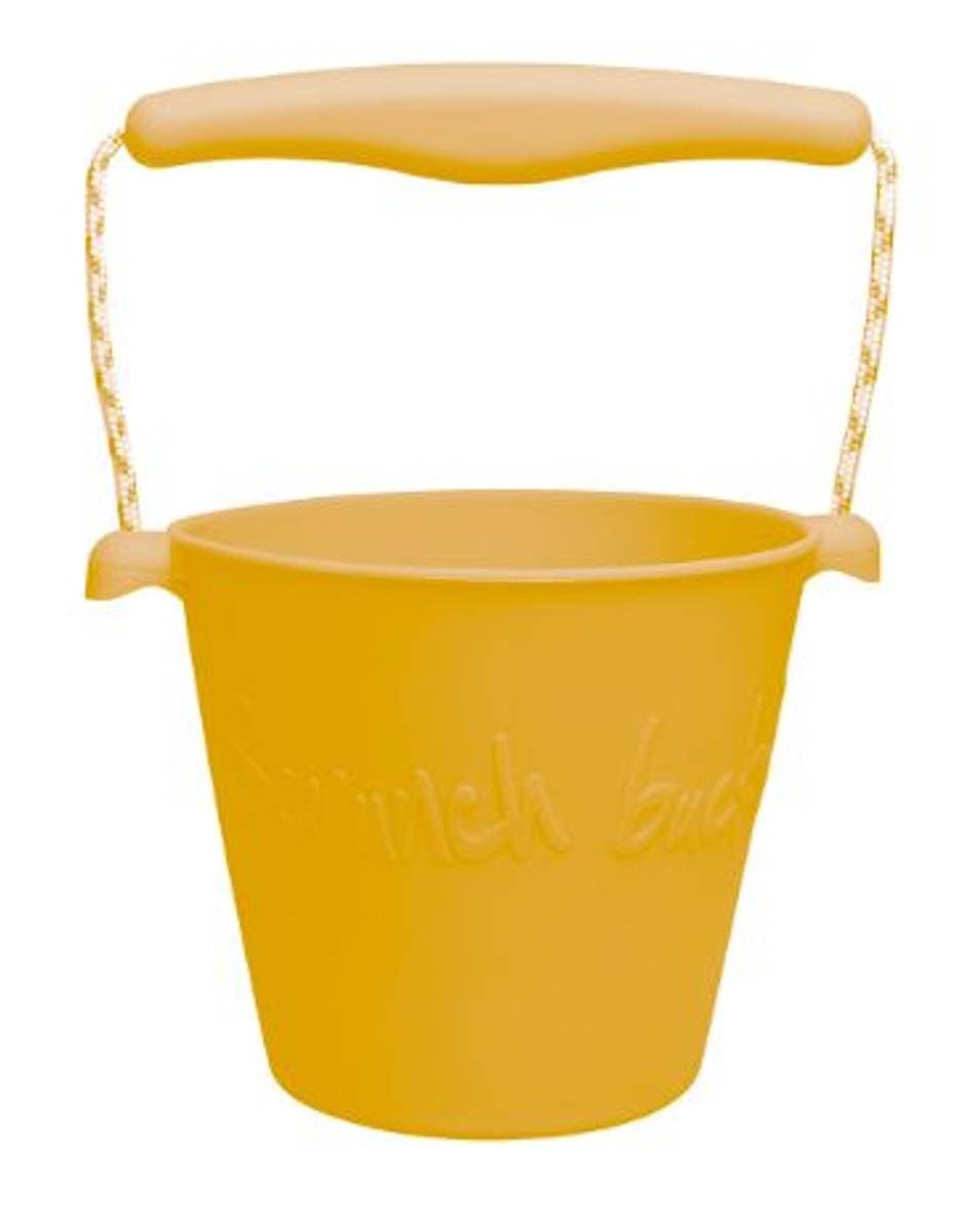 Scrunch (leker) Sennepsgul Scrunch Bøtte (Onesize)