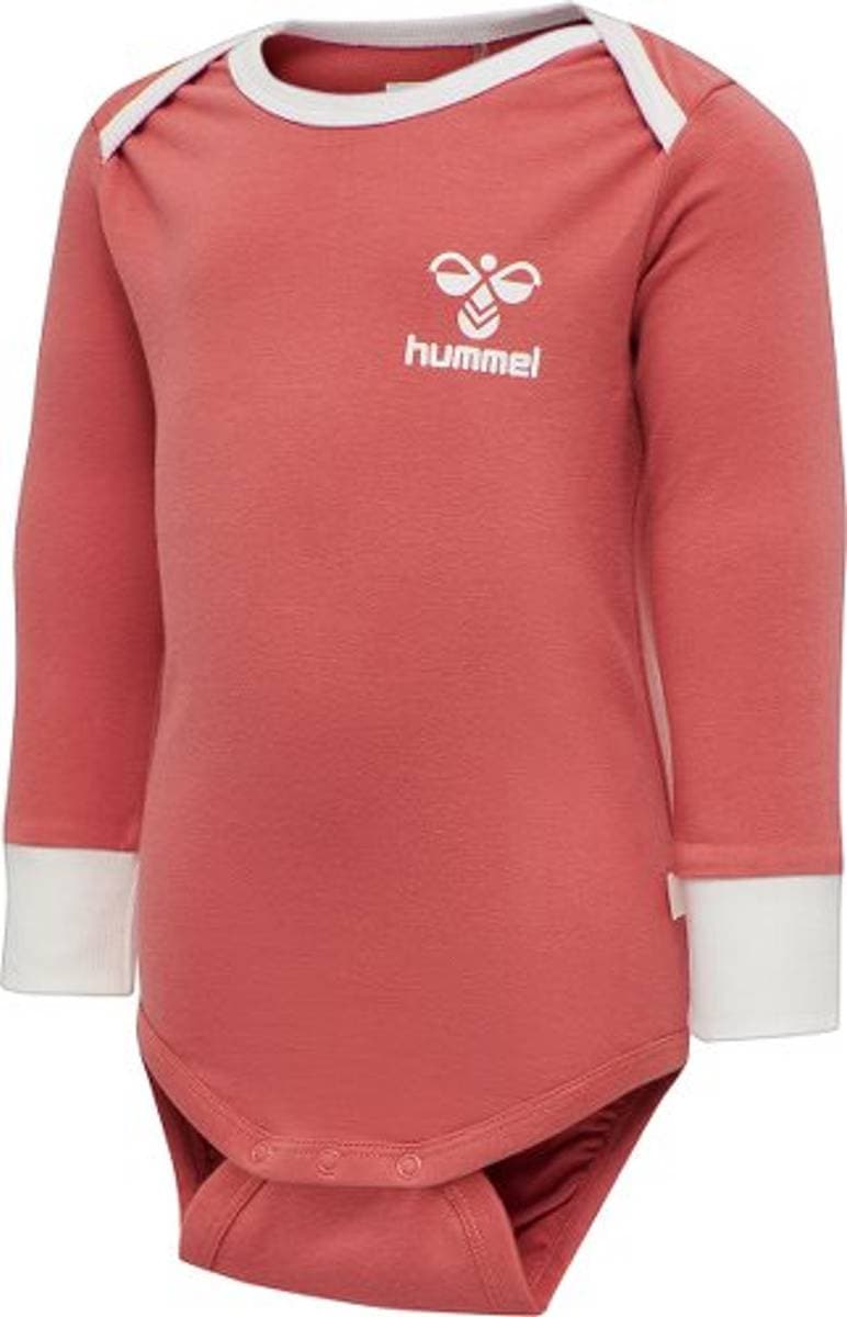 Rose Rød Hummel Maui Body L/S (56 / 1-2 mnd)