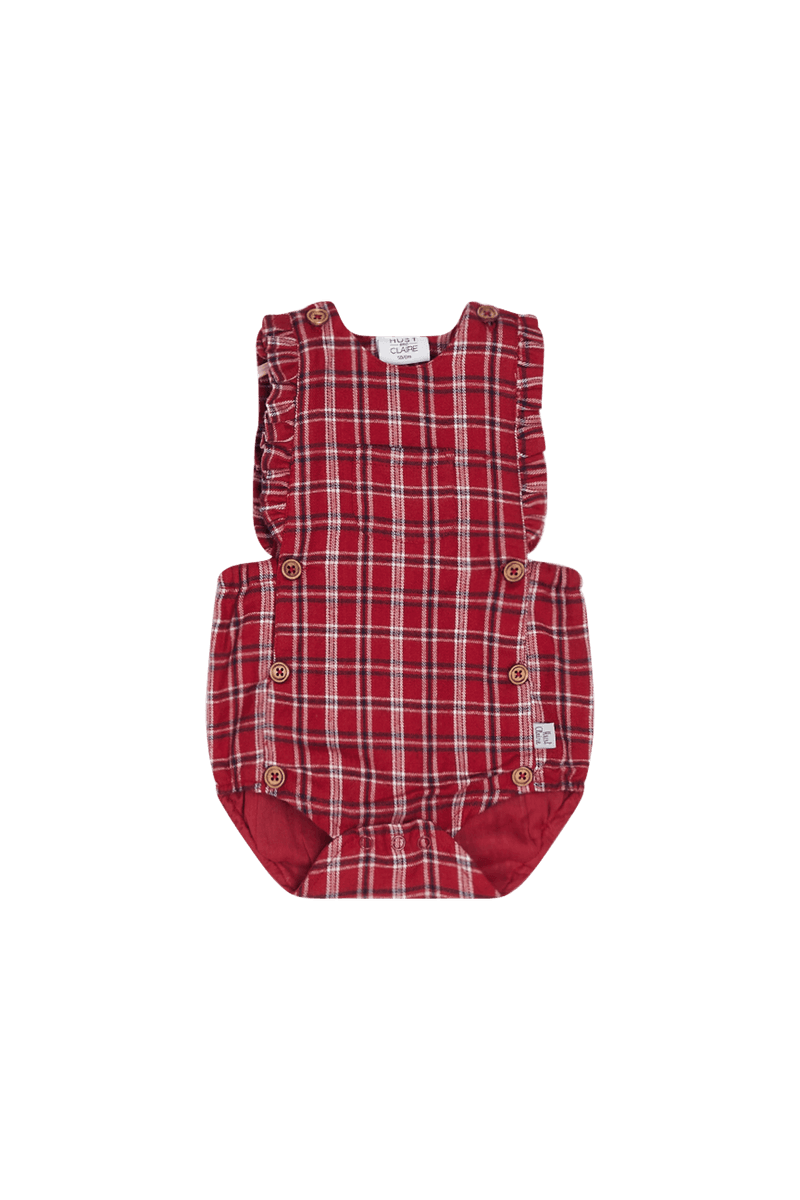 Hust and Claire Meri Romper Teaberry (80 / 1 år)