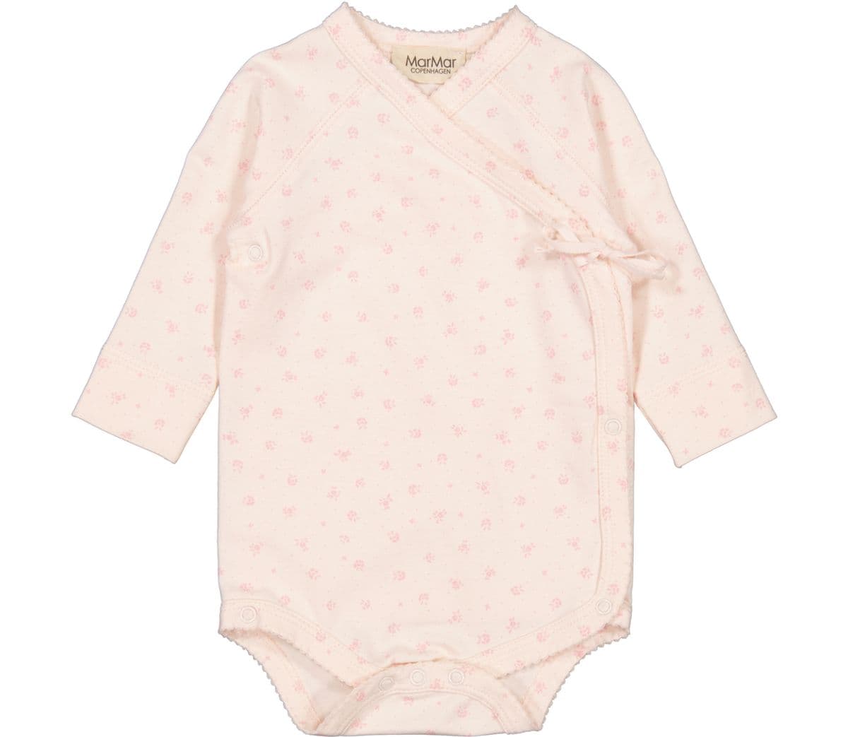MarMar Omslagsbody Modal Smooth Print Belita Dahlia (74 / 9 mnd)