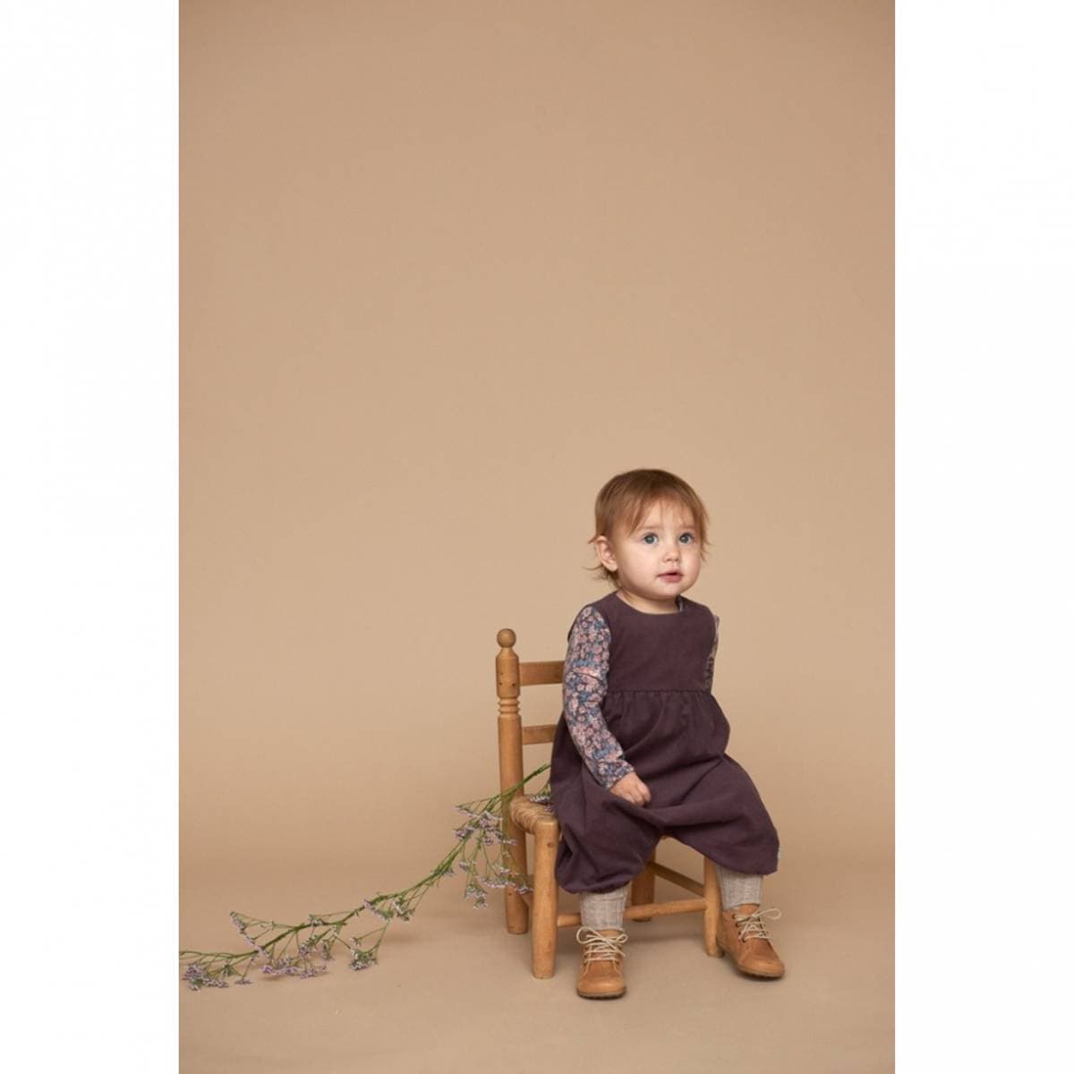 Burgunder Wheat Kamilla Romper (62 / 3 mnd)