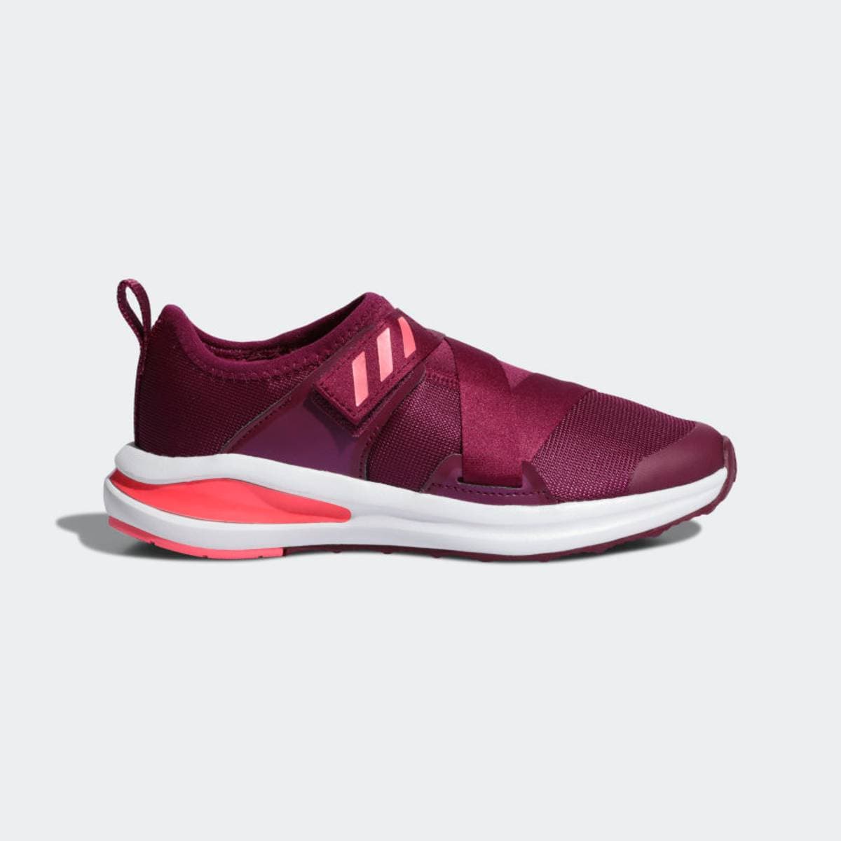 Burgunder Adidas Fortarun X K Sko (36 2/3)