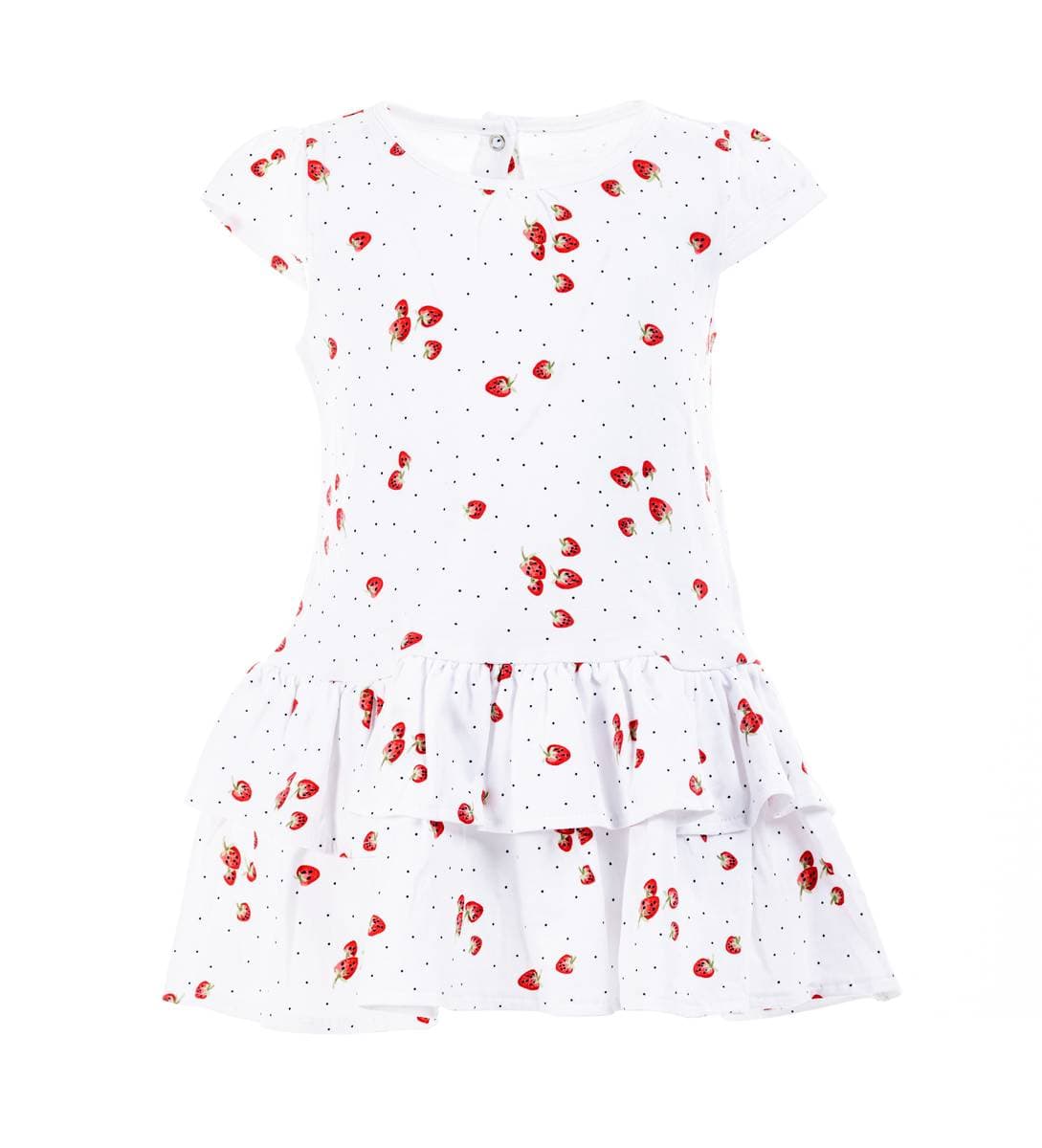 Salto Salto Berry Jersey Kjole Jordbær (74/80: 9-12 mnd)