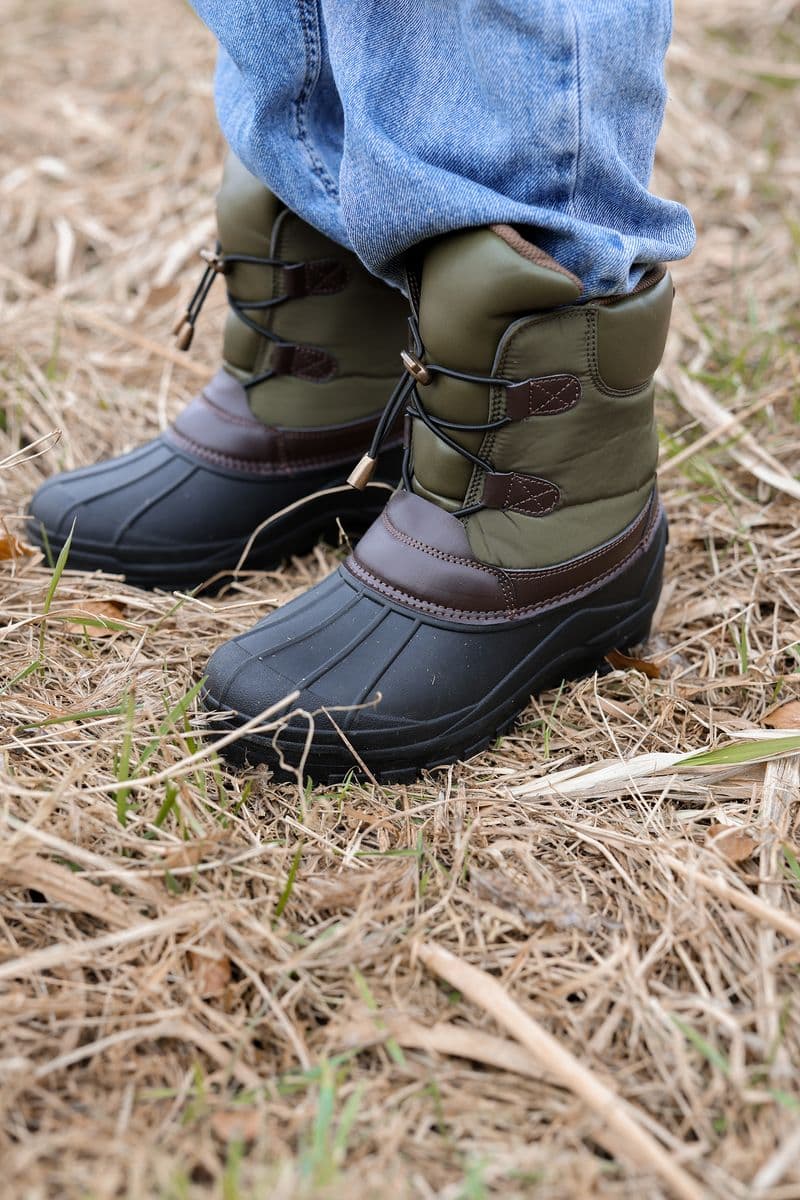 Mikk-Line Vinterstøvler foret Burnt Olive (33)