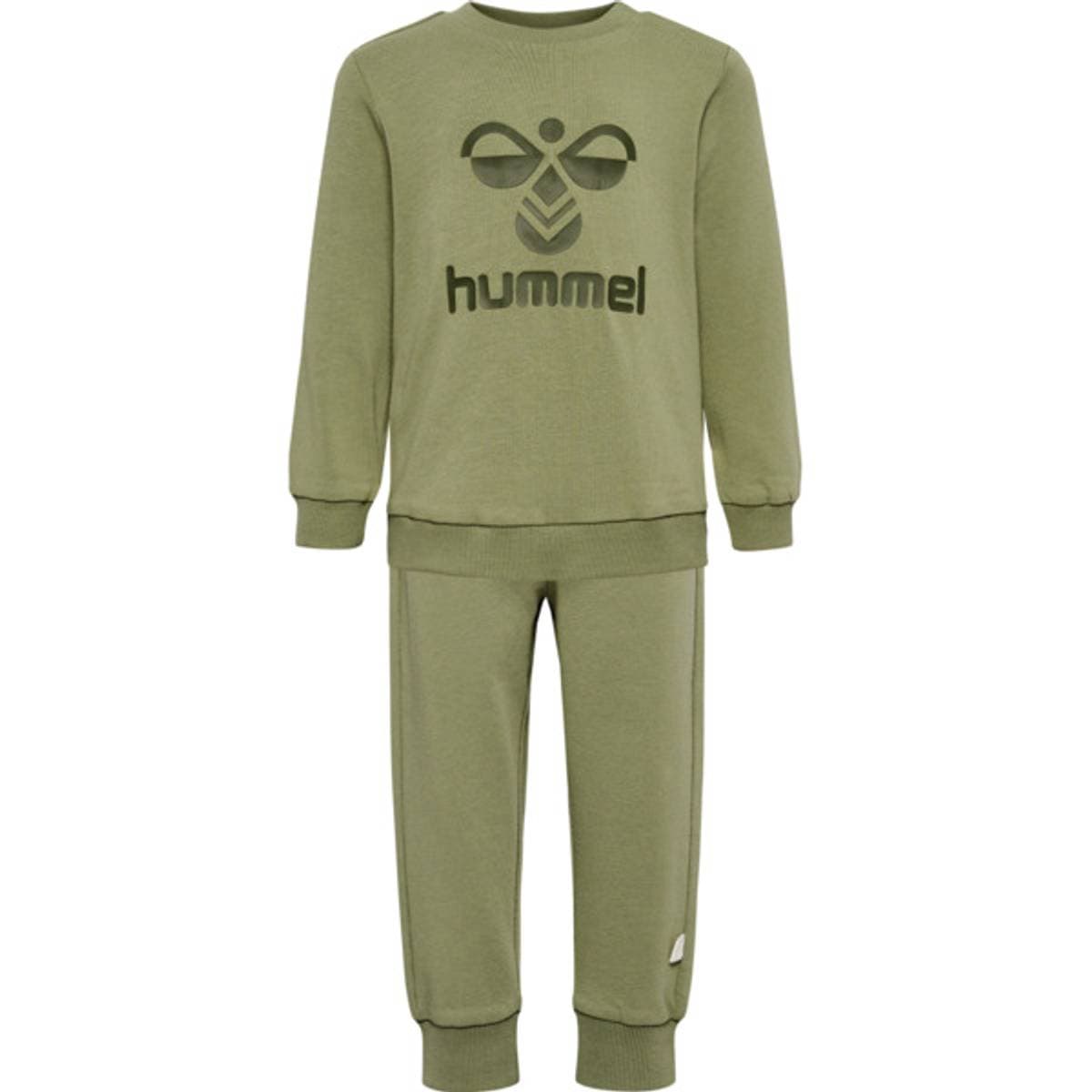 Hummel Arine Crewsuit Oil Green (80 / 1 år)