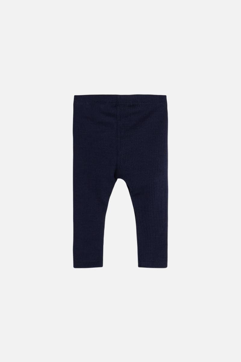 Hust and Claire Lee Ull Rib Leggings Blues (62 / 3 mnd)
