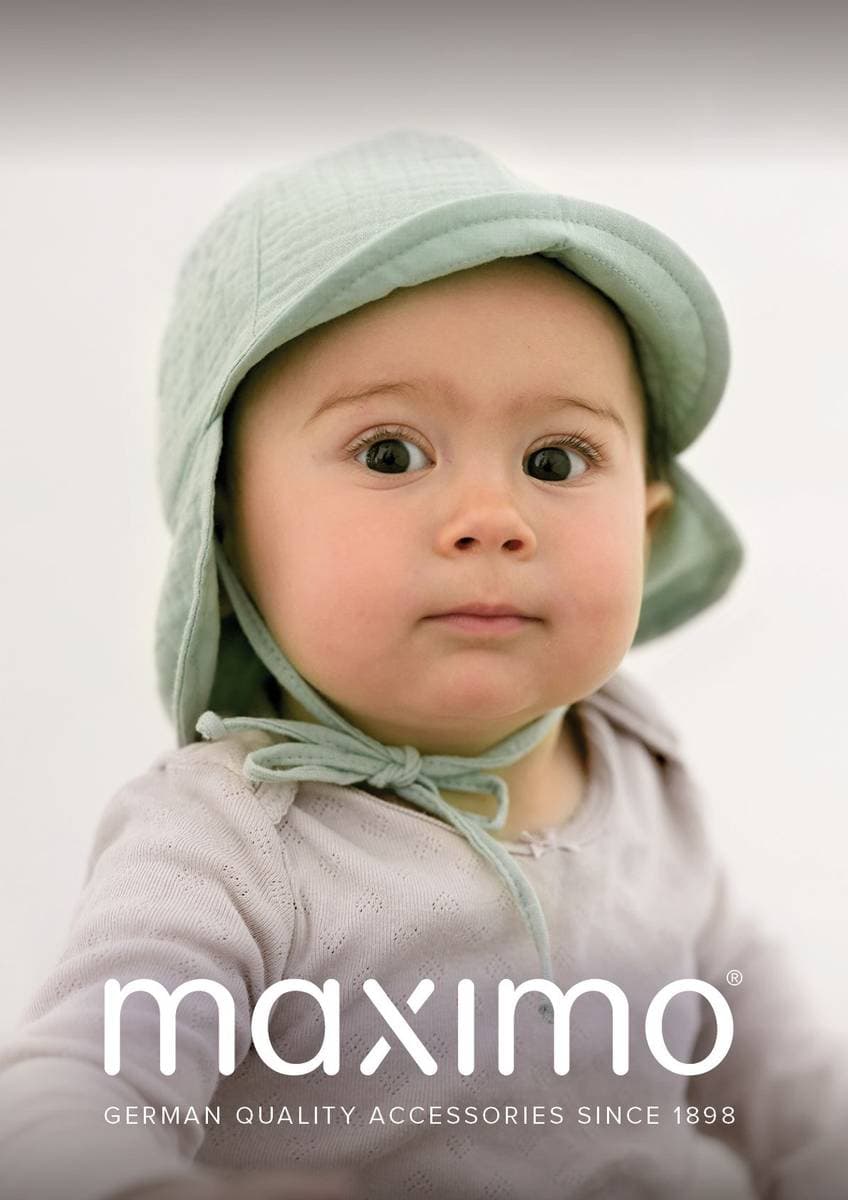 Maximo Mintgrønn Musselin Lue (43 4-5 mnd)