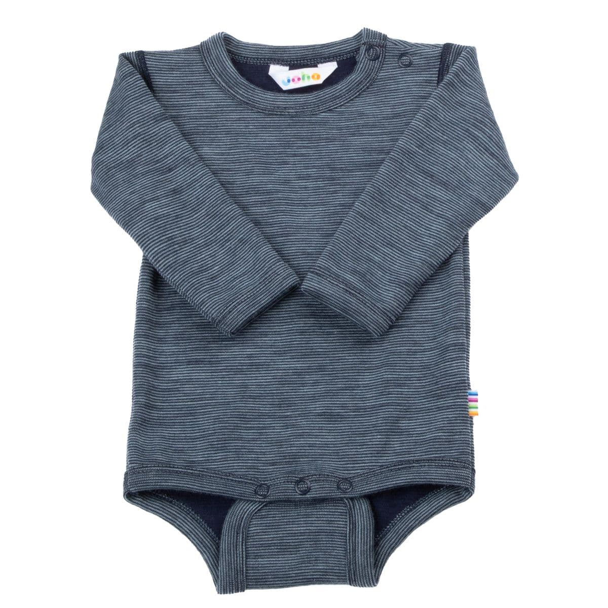 Joha Ull Body Doubleface Melange Blue (70 / 8-9 mnd)