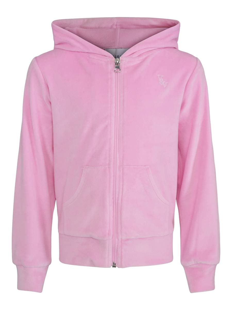 Vilje & Ve Hermine Velour Hettjakke Pastel Rose (164 /14 år)