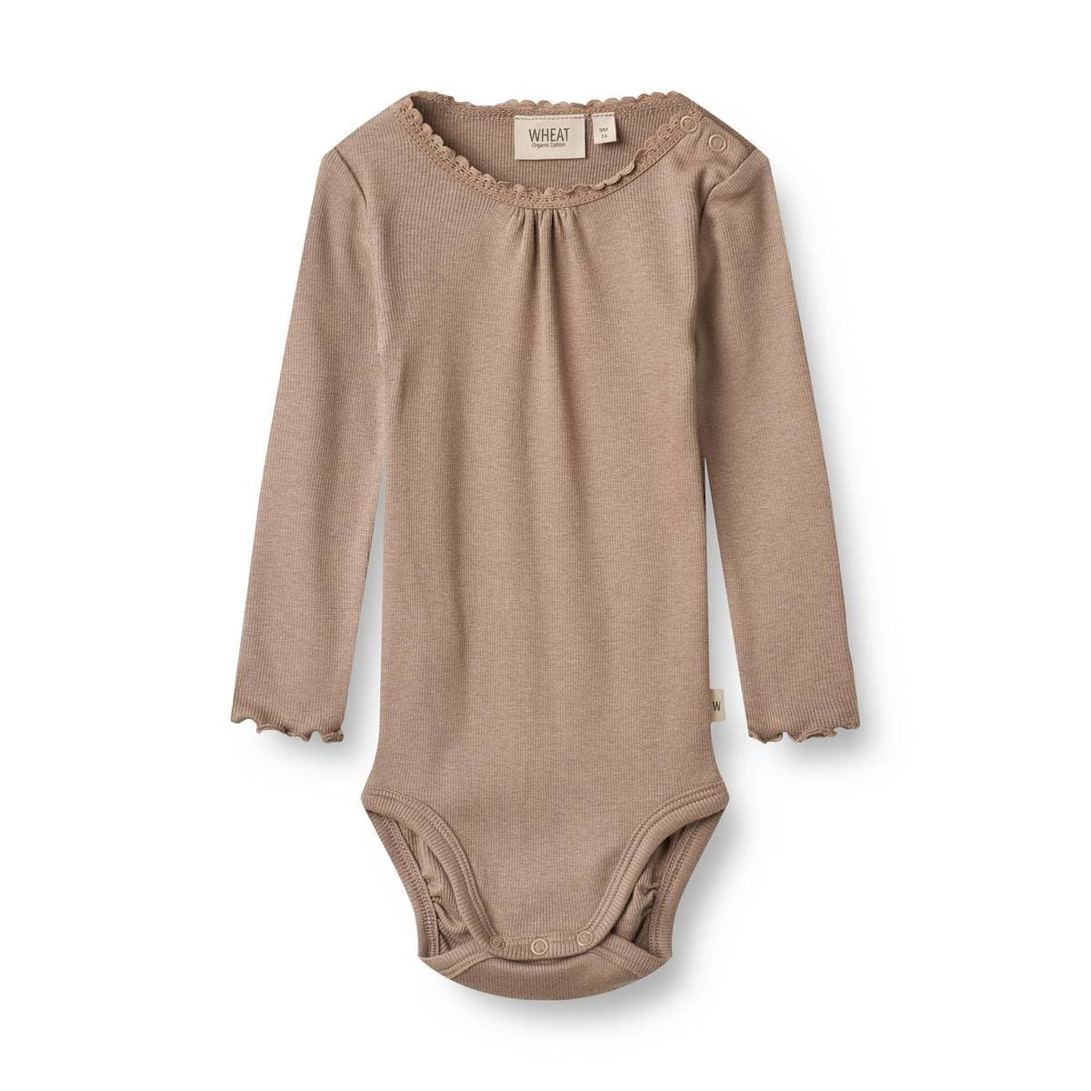 Wheat Rib Body Lotta Soft Brown (62 / 3 mnd)