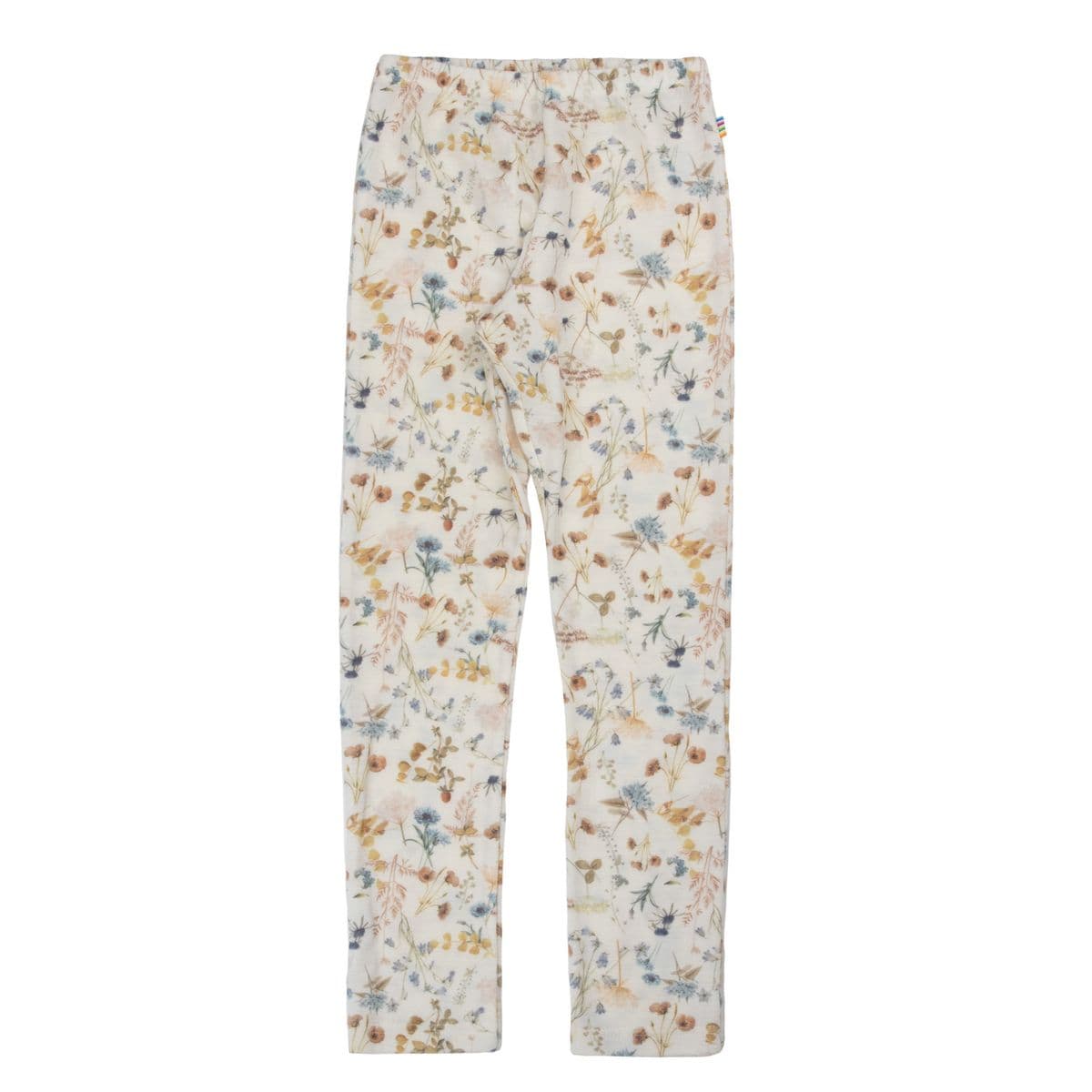 Joha Merinoull Leggings Flora Offwhite (160 / 13-14 år)
