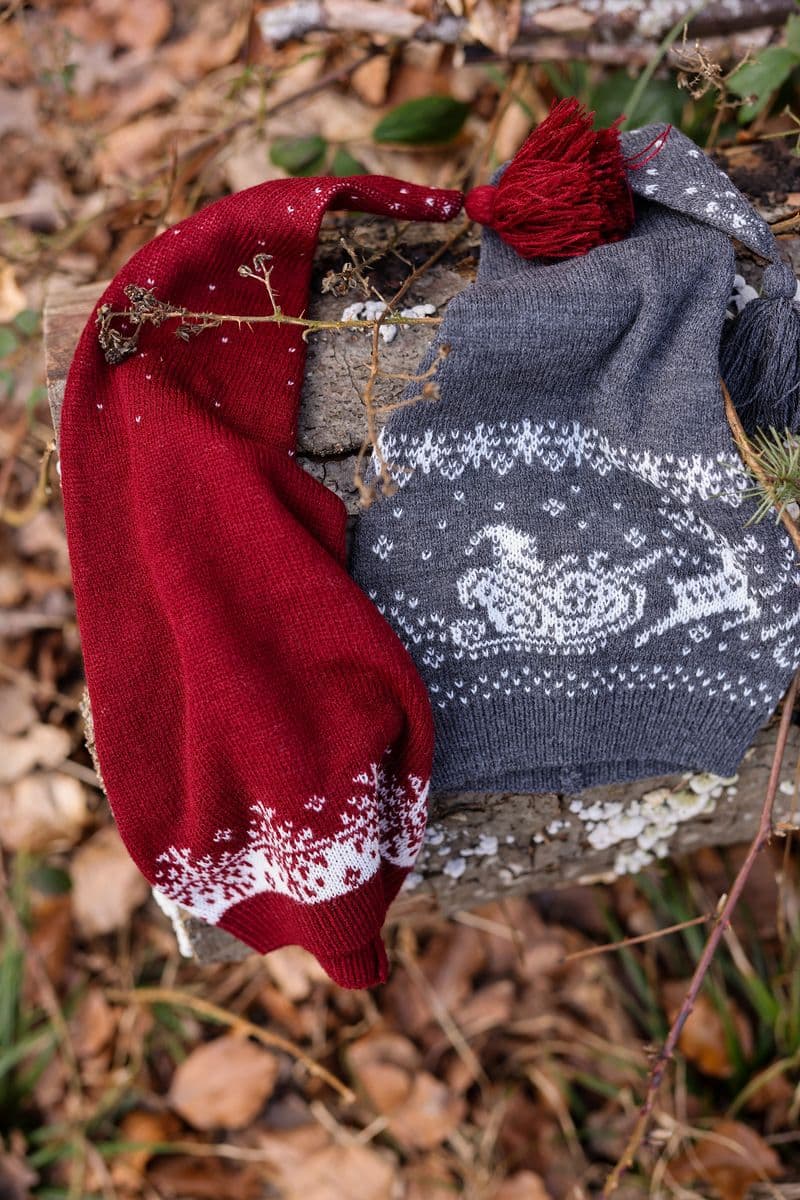 Mikk-Line Mikk-Line Julelue Jacquard Antrasitt