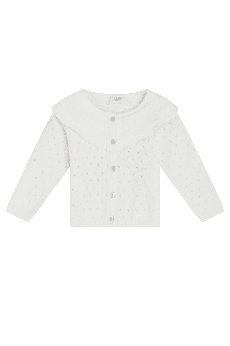 Hust And Claire Pen Cardigan White (98 /3 år)