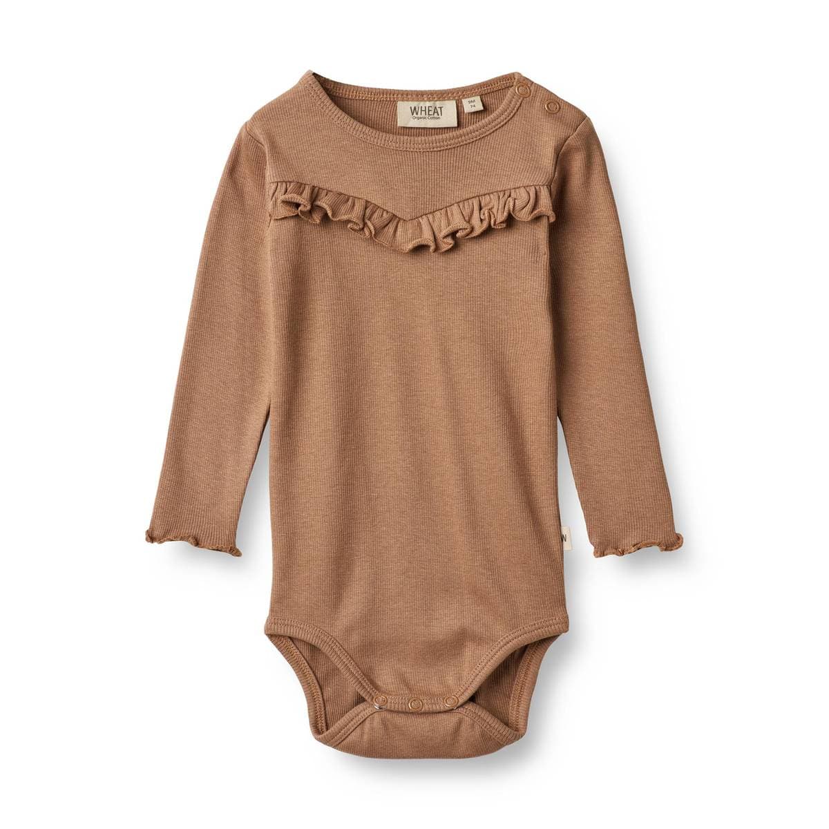 Wheat Rib Body Elise Berry Dust (92 / 2 år)