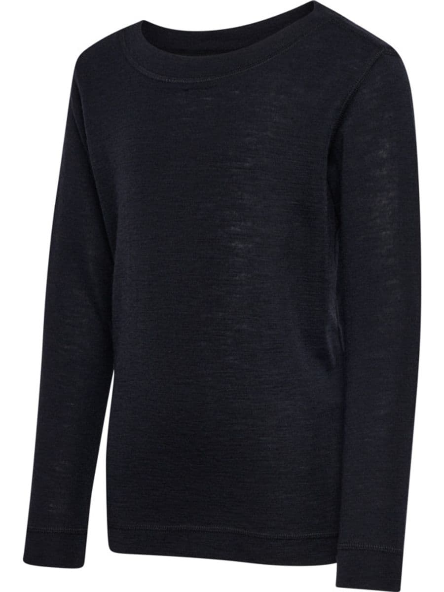 Hummel Jr Ull Rib Genser Black (152 / 12 år)