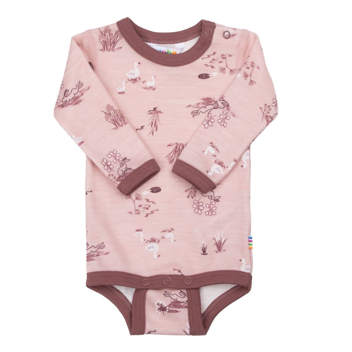 Joha Joha Ull Bambus Body Gås Rosa (90 / 1,5-2 år)