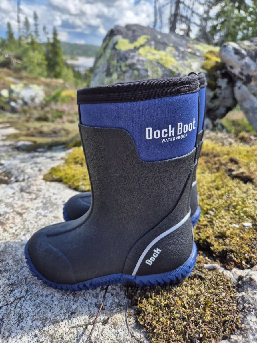 Mørk Blå/Sort Dock Boot Alf Støvel (35)
