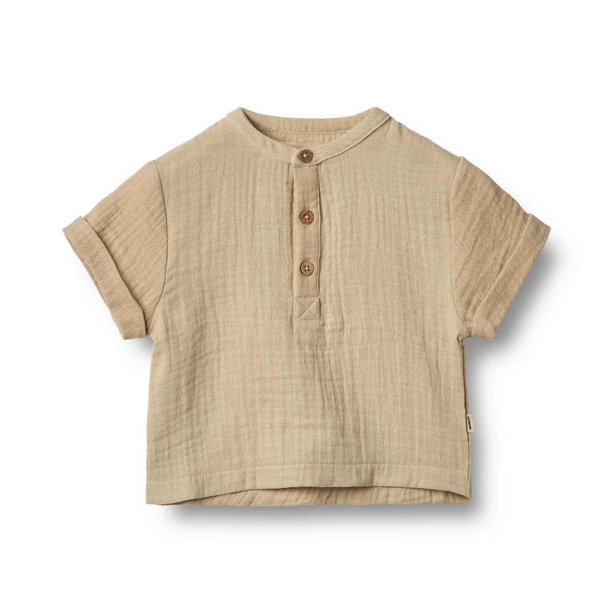 Wheat Shirt Svend Soft Sand (92 / 2 år)