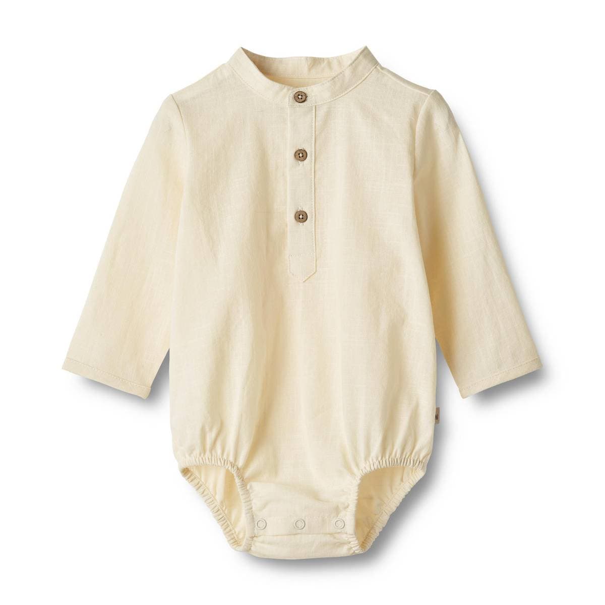 Wheat Romper Shirt Victor Shell (86 / 1,5 år)