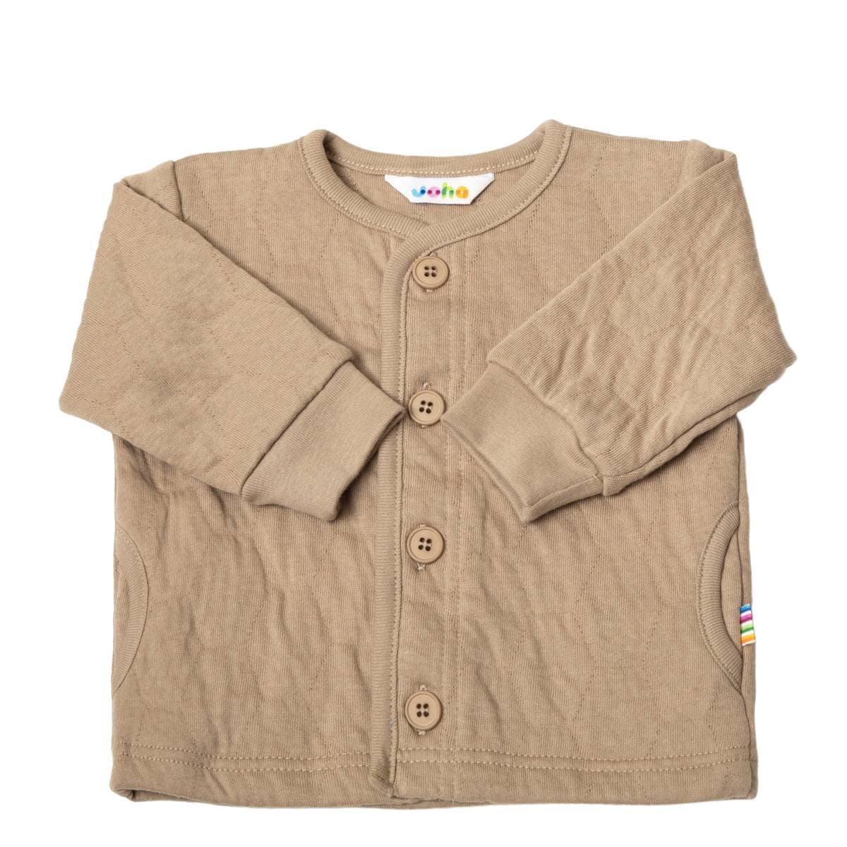 Joha Cardigan Cotton Quilt Beige (80 / 1 år)