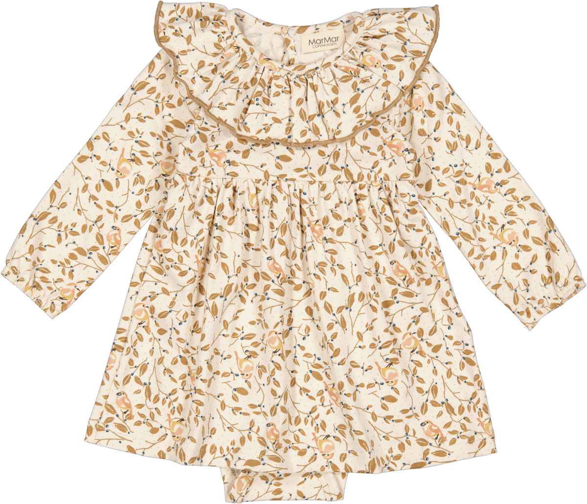 Marmar Jersey Print Riva Kjole Rose Robin (92 / 2 år)