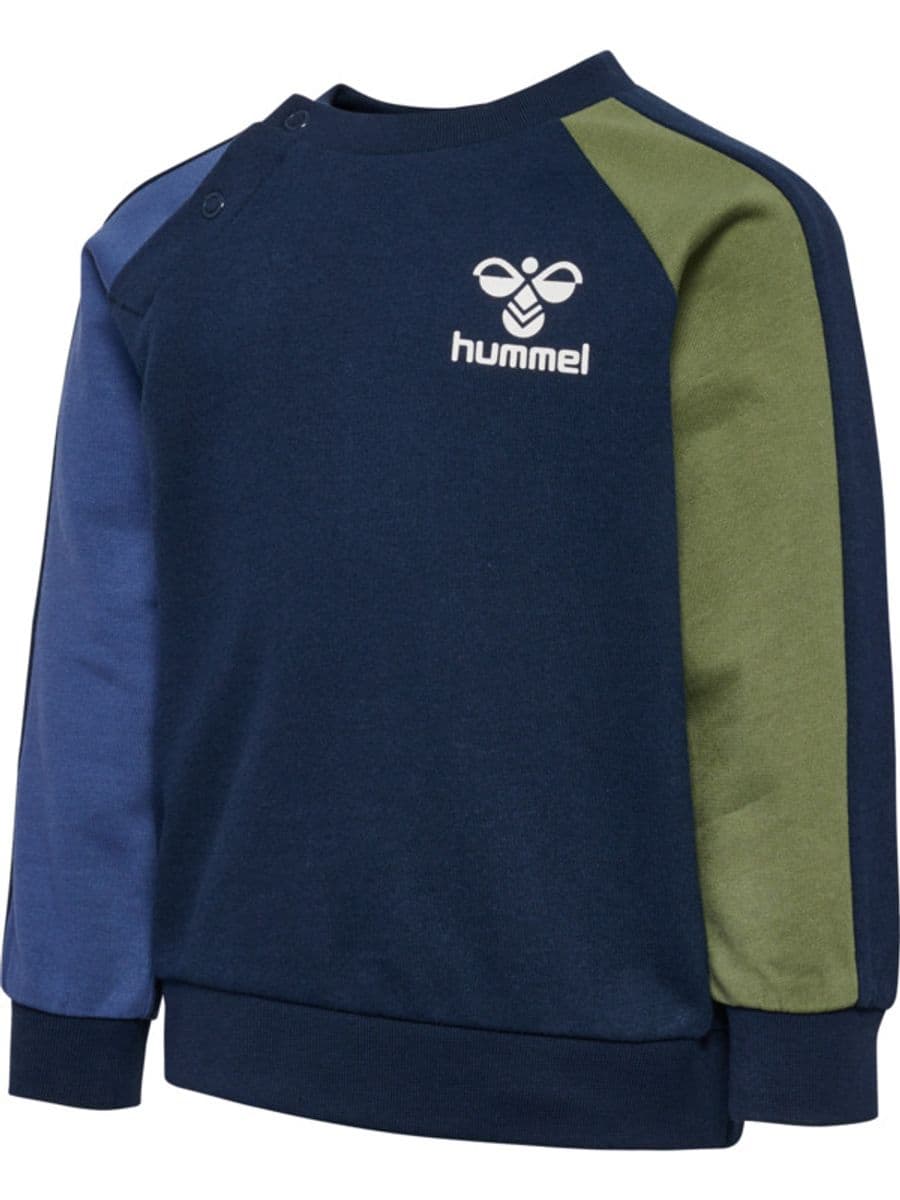 Hummel Assym Sweatshirt Black Iris (86 / 1,5 år)