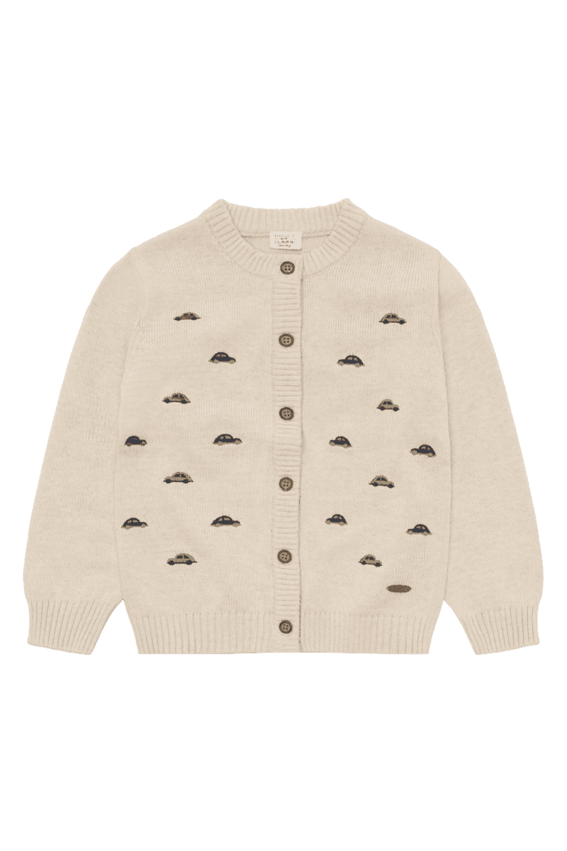Hust And Claire Charli Cardigan Sand (128 / 8 år)