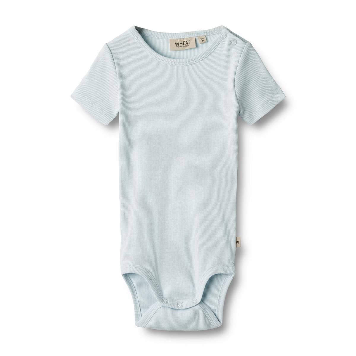 Wheat Rib Body Timo Light Blue (80 / 1 år)