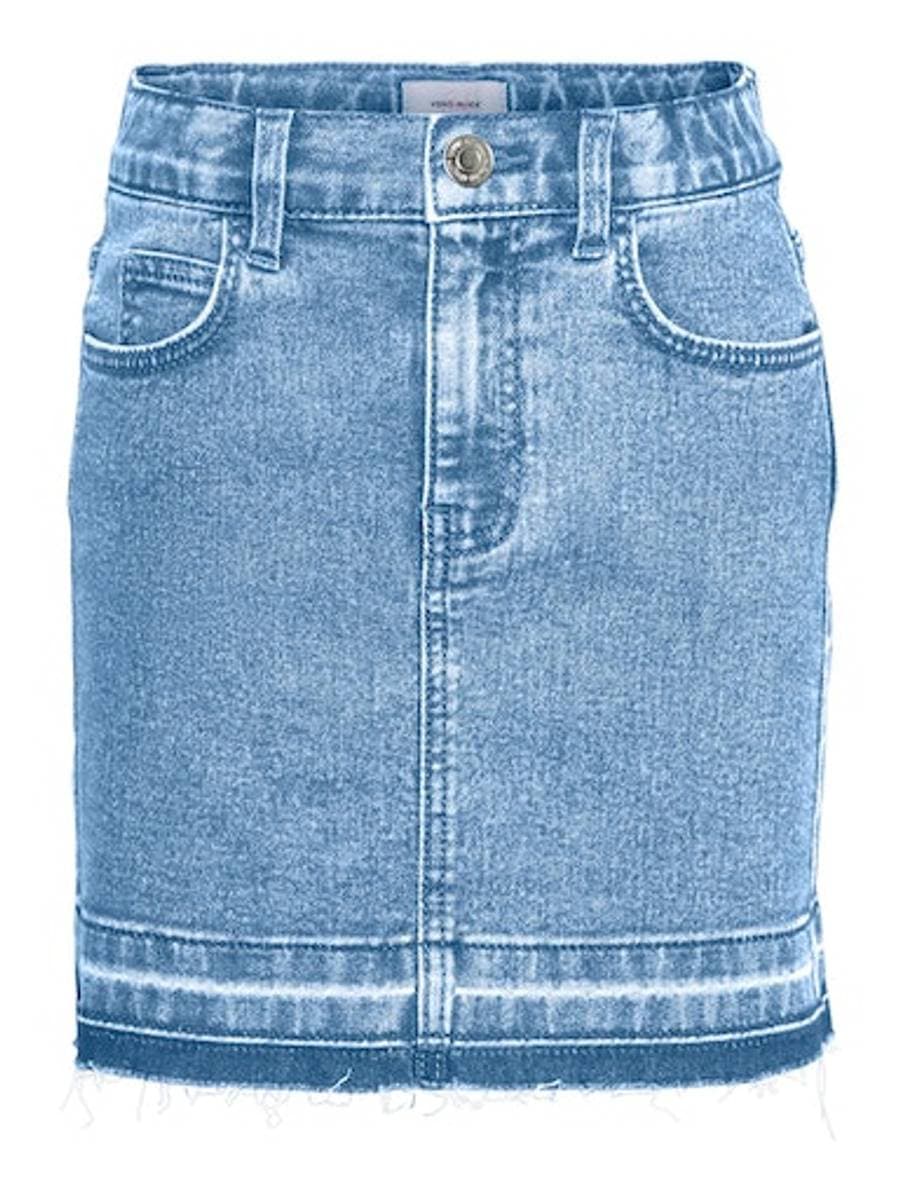 Vero Moda Girl Hailey Skjørt Light Blue Denim (164 /14 år)