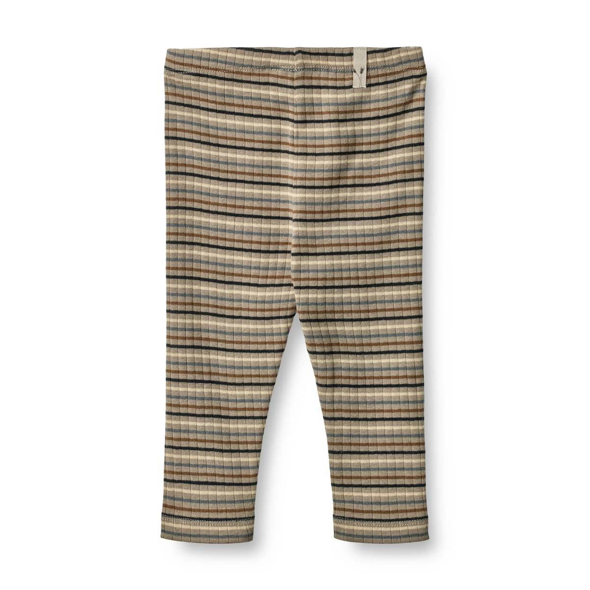 Wheat Jersey Leggings Jules Multi Stripe (62 / 3 mnd)