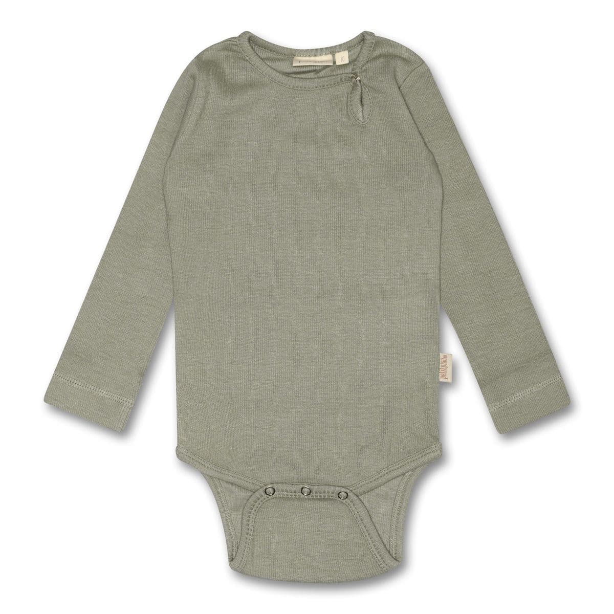Petit Piao Body L/S Modal Green Shadow (92 / 2 år)