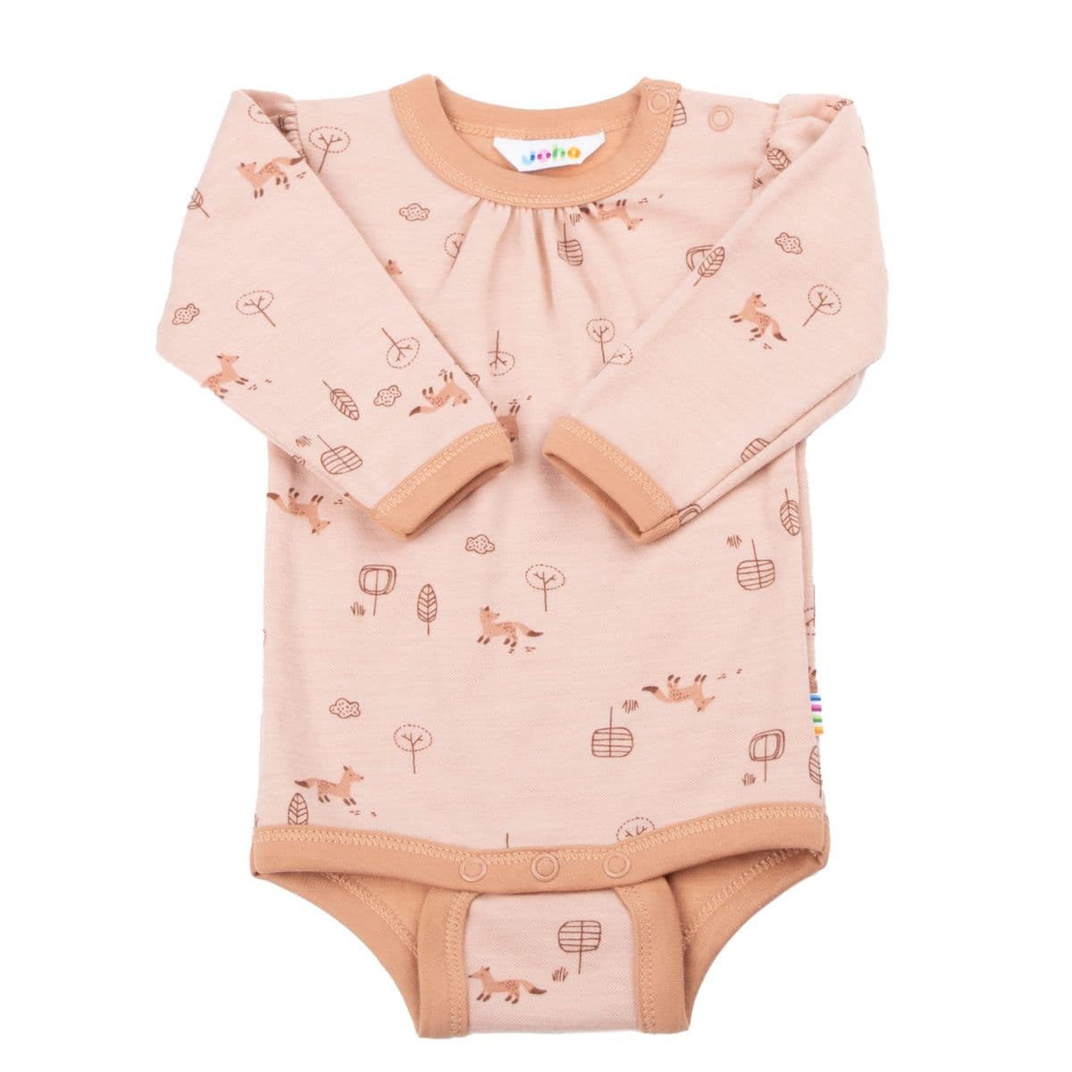 Joha Fox Ull Bomull Body Peach (60 / 3-4 mnd)