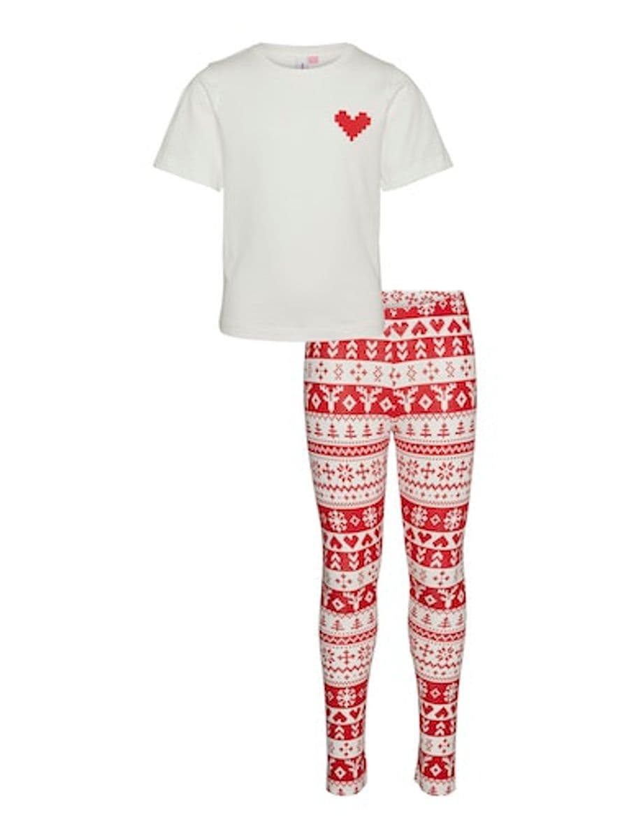 Vero Moda GirlXmasSet Chinese Red (164 /14 år)