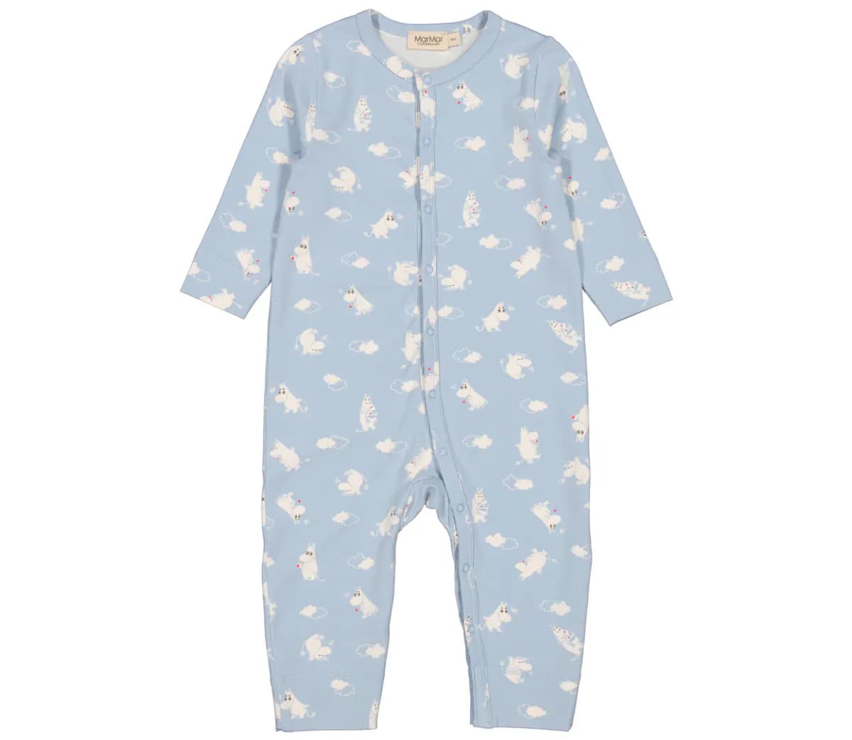 MarMar Romper Modal Smooth Print Ruka Blå Moomin (98 /3 år)
