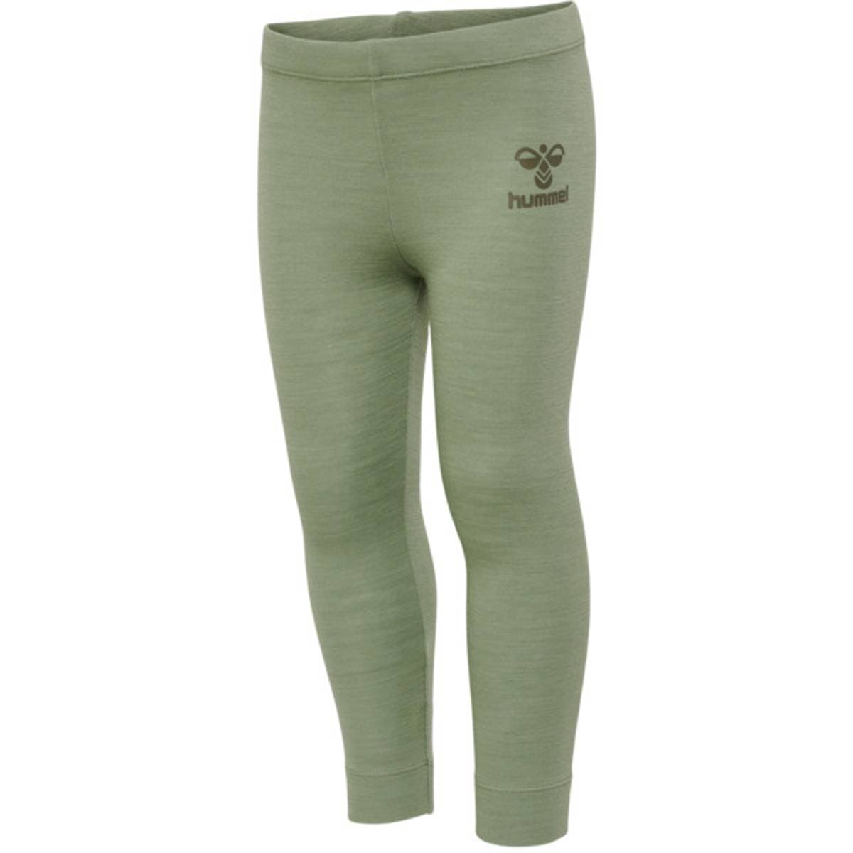 Hummel Wolly Ull/Viscose Tights Oil Green (74 / 9 mnd)