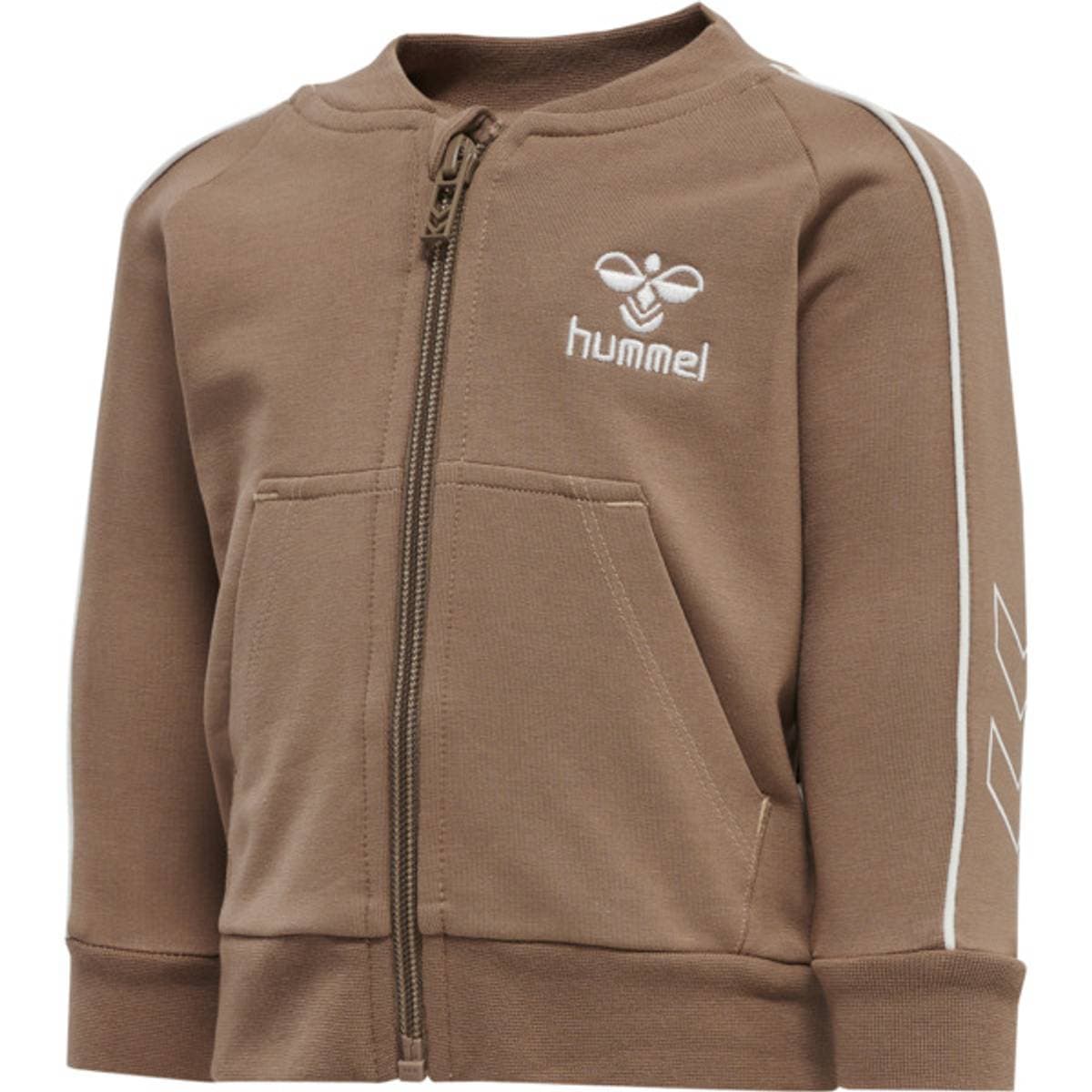 Hummel Casey Zip Jakke Beaver Fur (86 / 1,5 år)