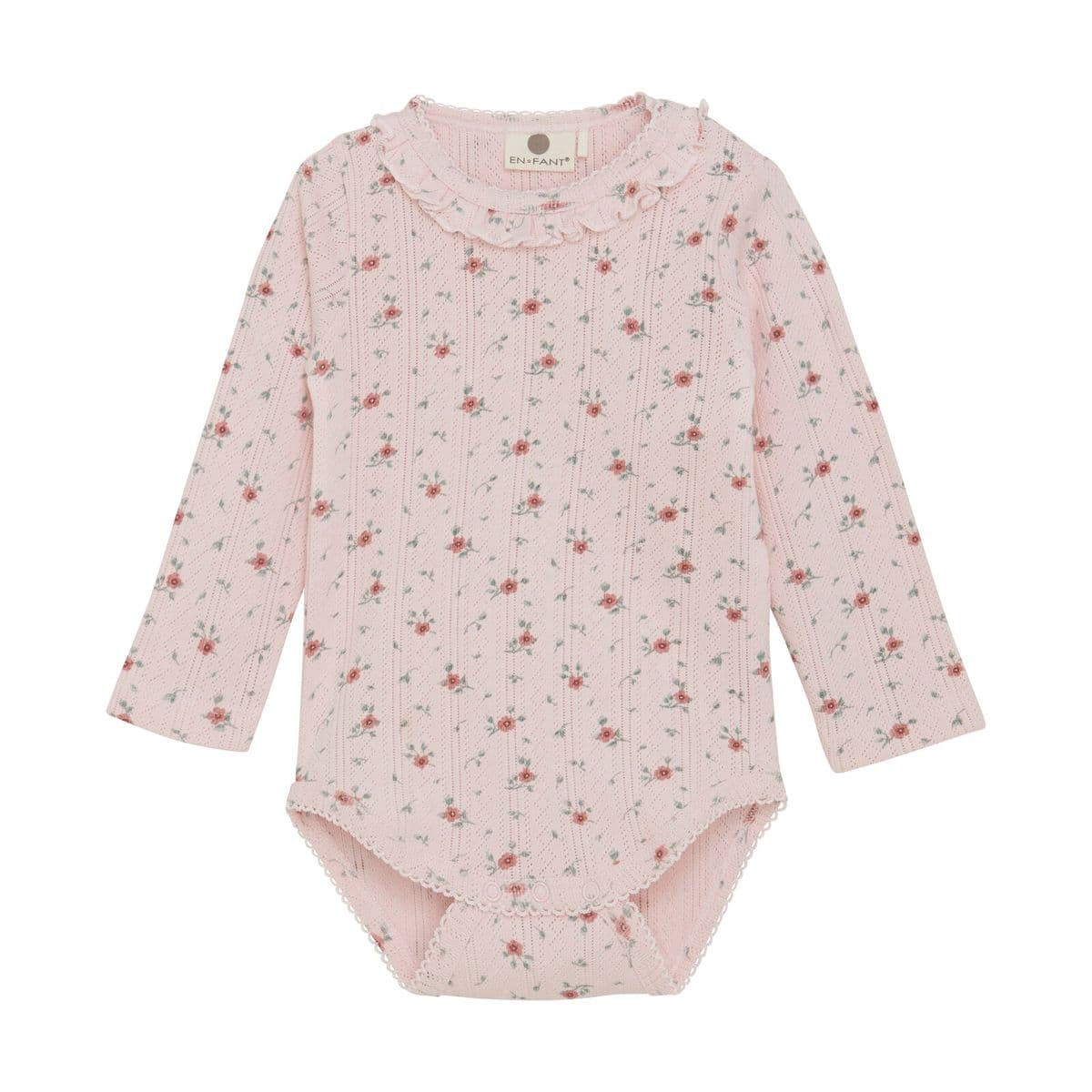 En Fant Body LS Pointelle Veiled Rose (86 / 1,5 år)