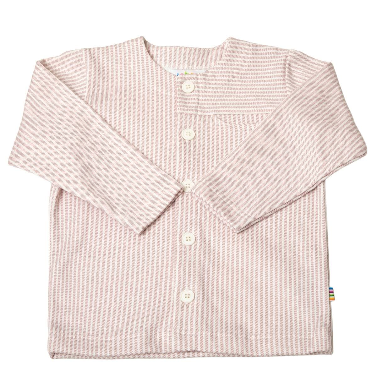 Joha Jakke Milk Stripe Hvit/Rosa (90 / 1,5-2 år)