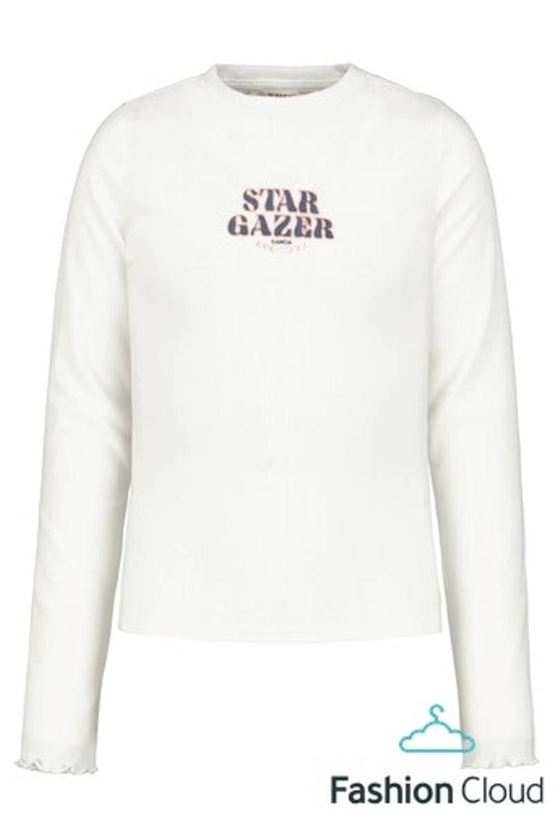 Garcia T Skjorte I32404 off white (164/170 : 14-15 år)