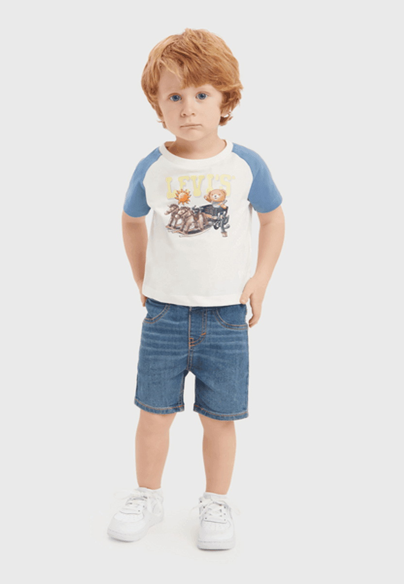 Levi's Levis Shorts Sett Cloud Dancer (92 / 2 år)
