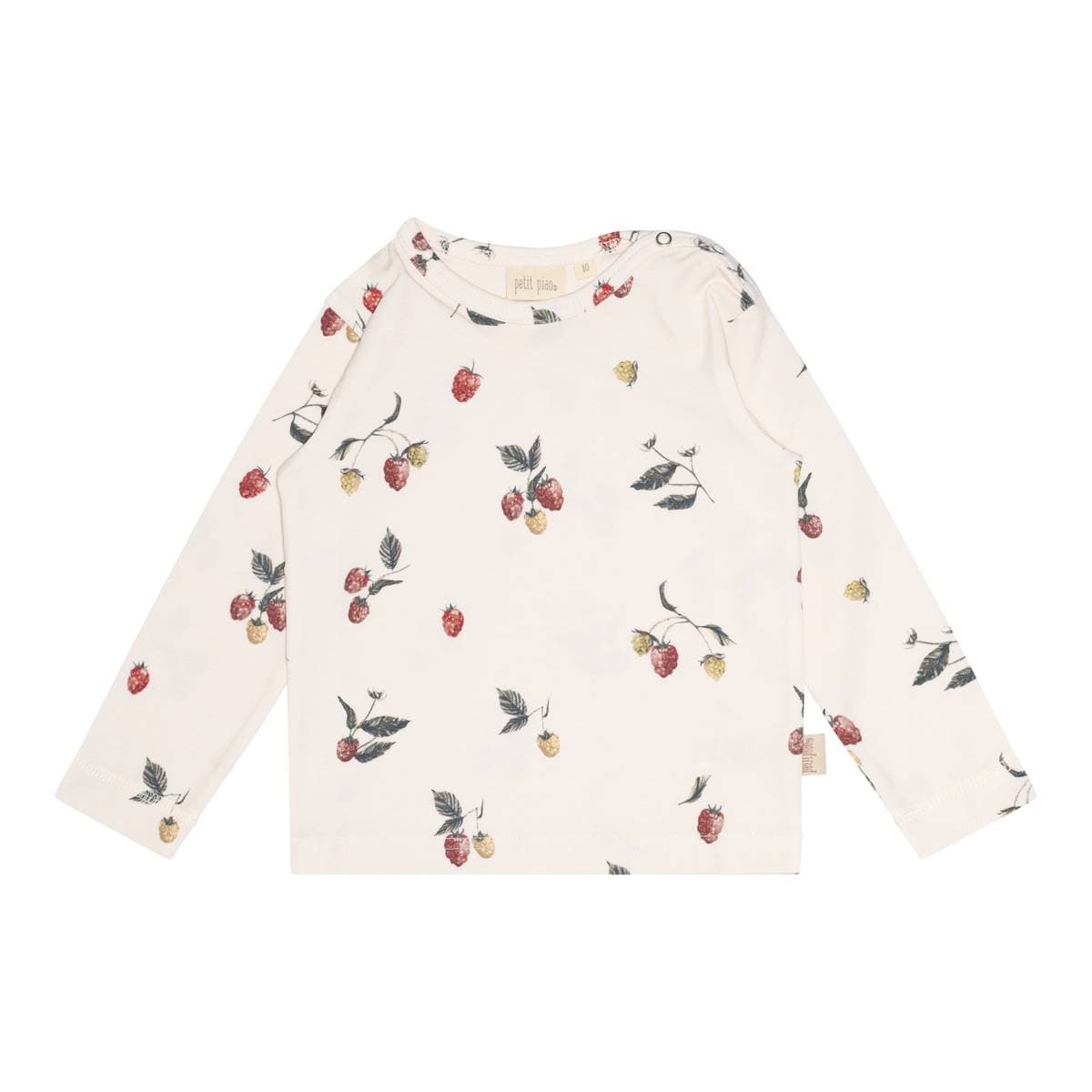 Petit Piao Petit Piao T-shirt Printed Raspberry (92 / 2 år)