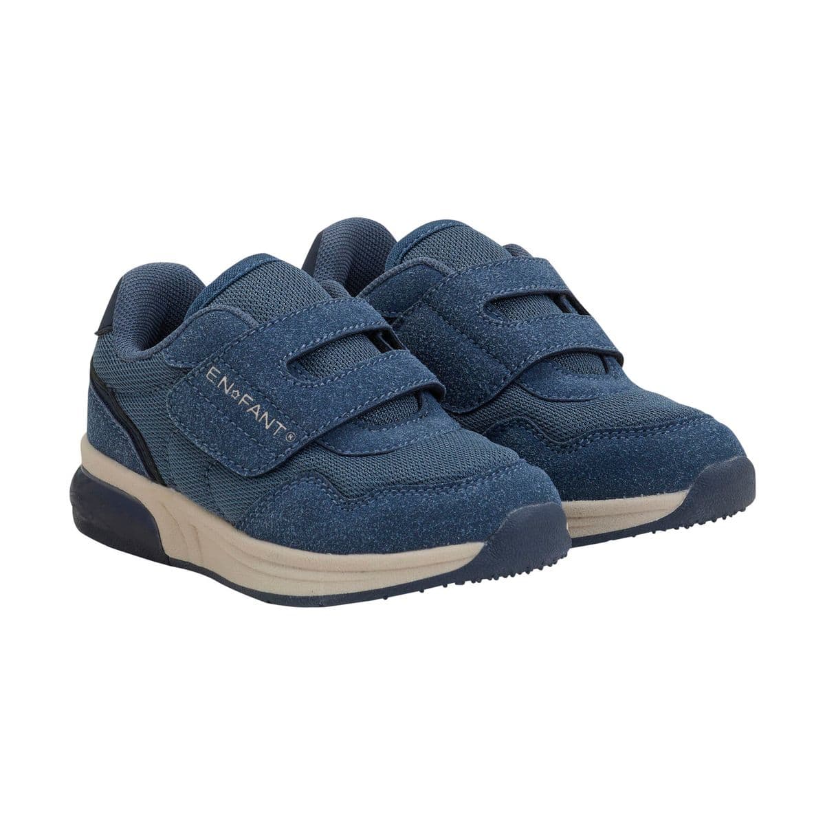 En Fant Sneakers Velcro w. Light Vintage Indigo (30)