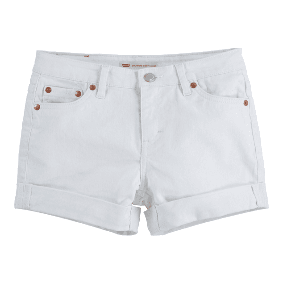 Levis Girlfriend Shorty Short Hvit (116 / 6 år)